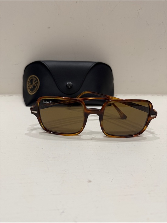 Ray-Ban Accessories - Authentic Ray-Ban Brown Tortoiseshell Rectangle Sunglasses with Brown Lenses
